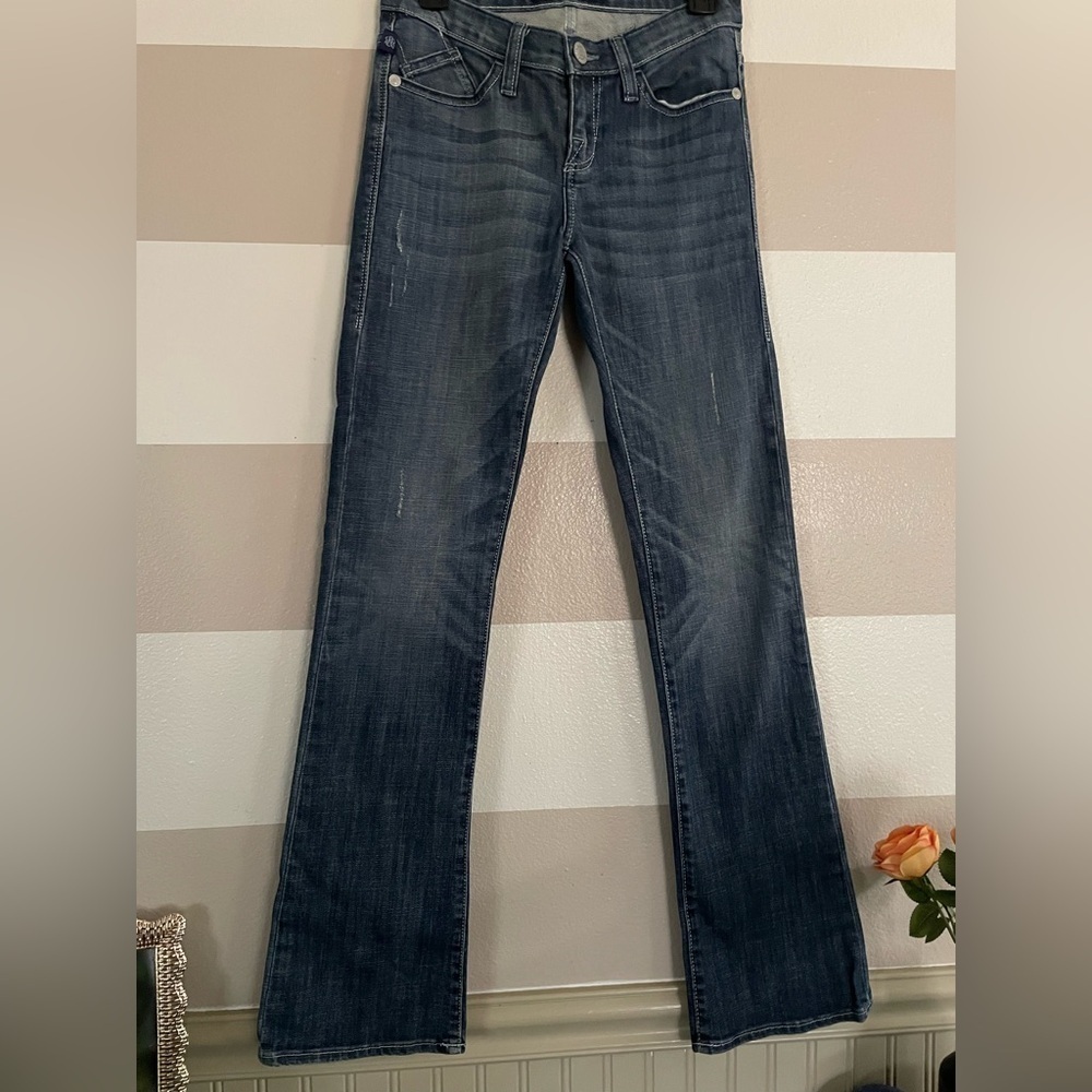 Rock & Republic Women’s Jeans – Classic dark wash boot cut denim